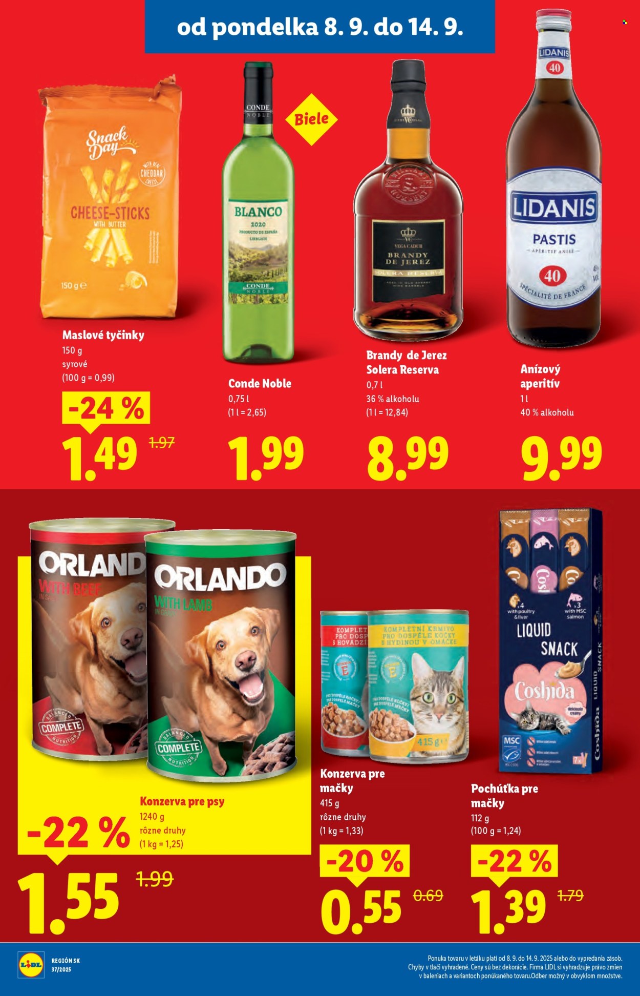 Leták Lidl - 8.9.2025 - 14.9.2025. Strana 42