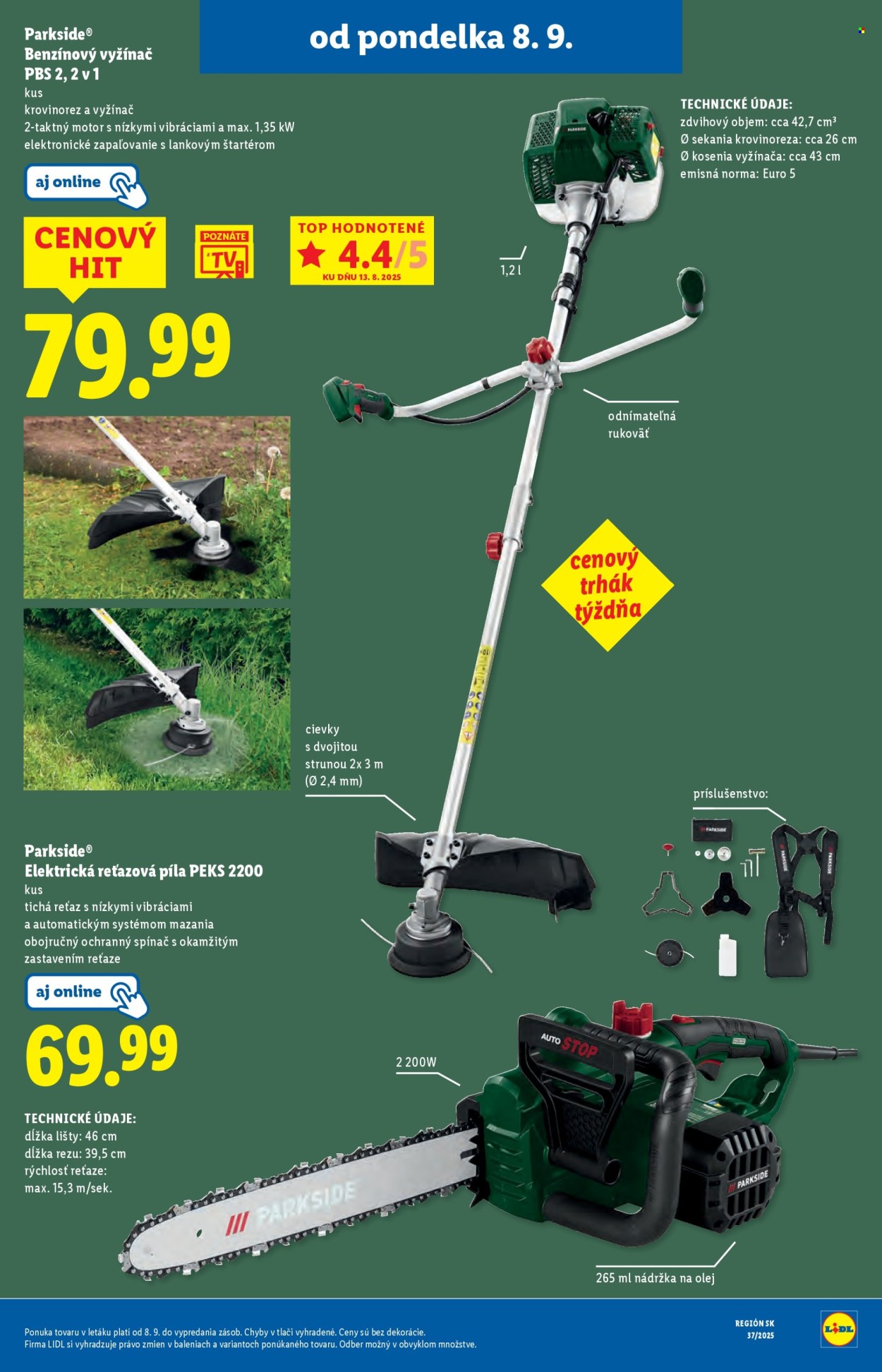 Leták Lidl - 8.9.2025 - 14.9.2025. Strana 49