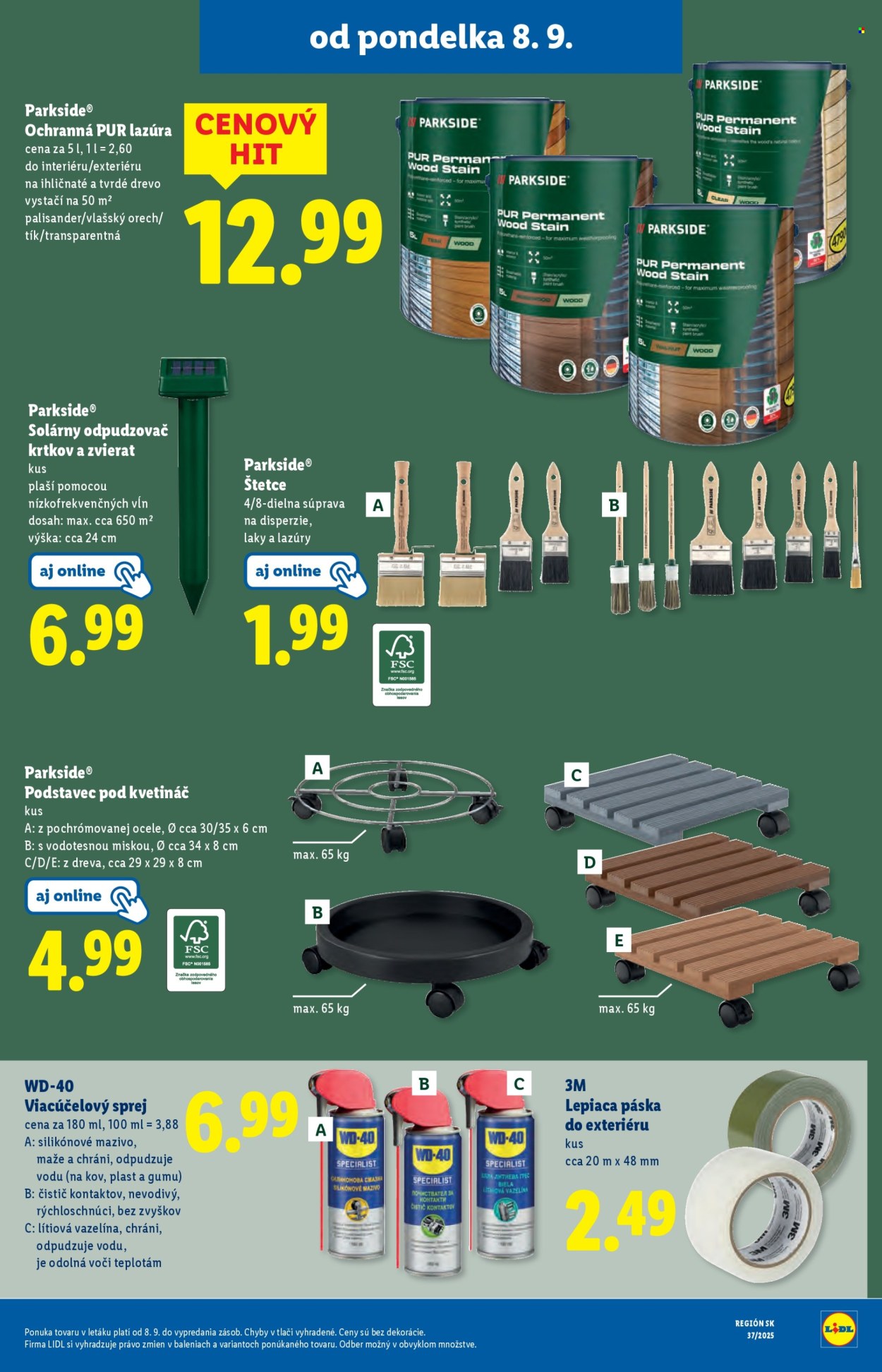 Leták Lidl - 8.9.2025 - 14.9.2025. Strana 57