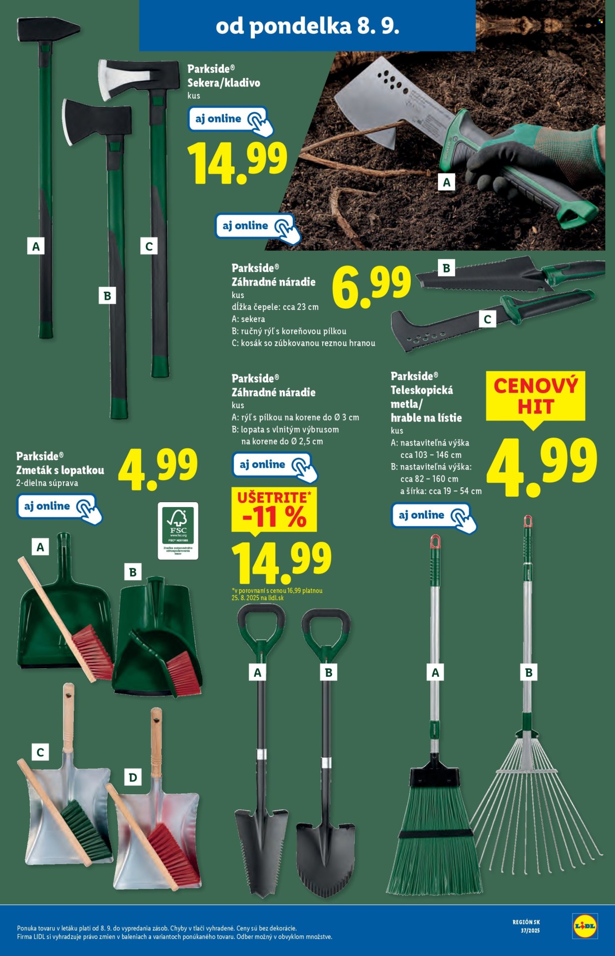 Leták Lidl - 8.9.2025 - 14.9.2025. Strana 59