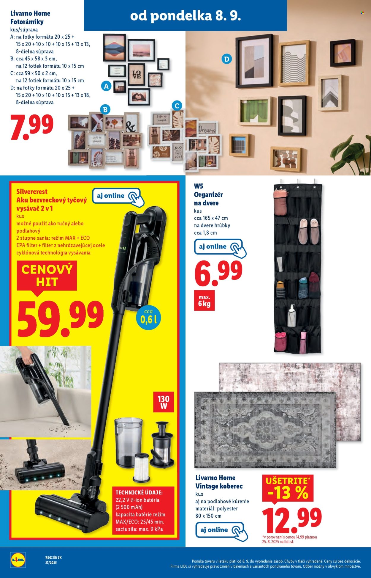 Leták Lidl - 8.9.2025 - 14.9.2025. Strana 62