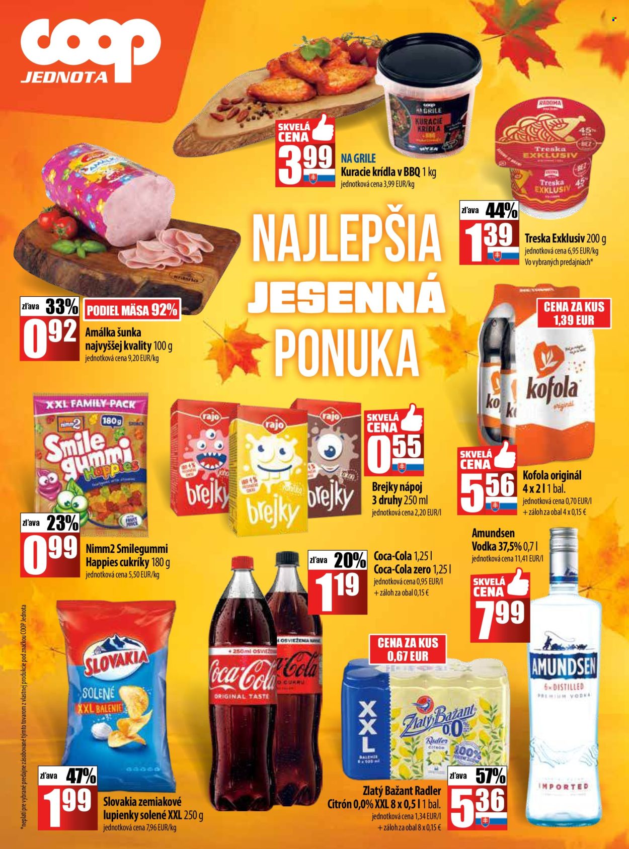 Leták COOP Jednota - 4.9.2025 - 24.9.2025. Strana 8