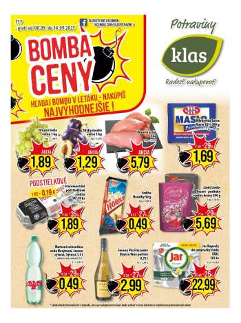 Leták Klas - 8.9.2025 - 14.9.2025.