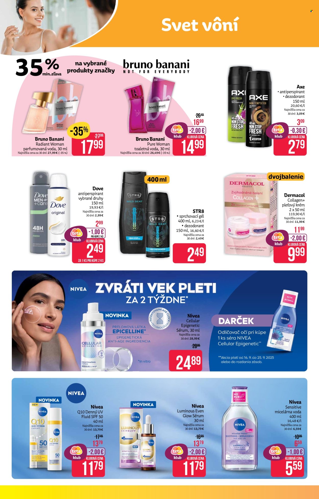 Leták Teta drogerie - 16.9.2025 - 25.9.2025. Strana 4
