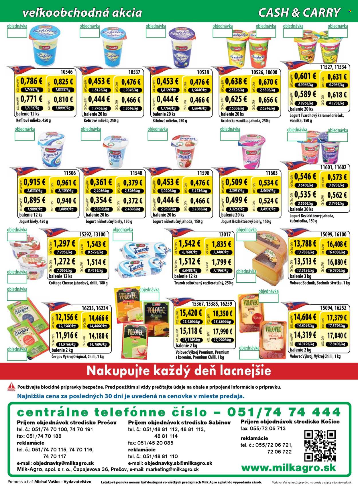 Leták Milk AGRO - 10.9.2025 - 23.9.2025. Strana 8
