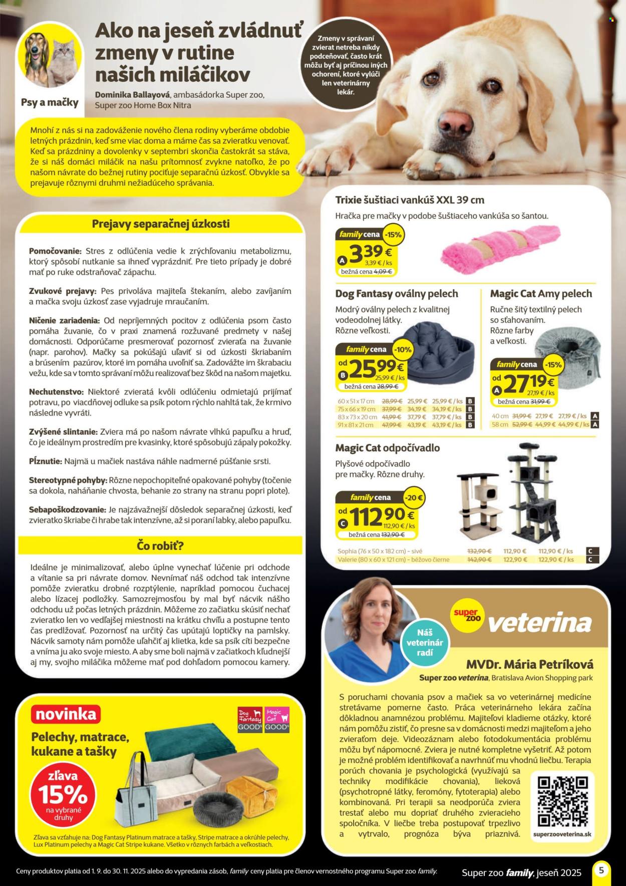 Leták SUPER ZOO. Strana 5