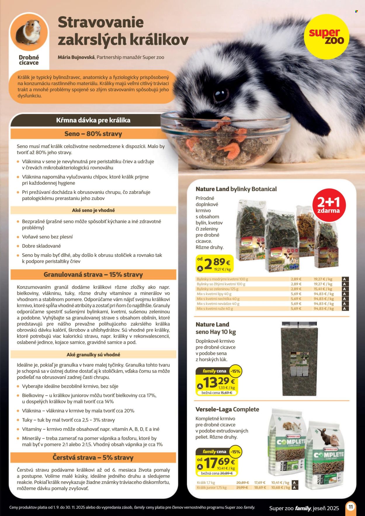 Leták SUPER ZOO. Strana 11