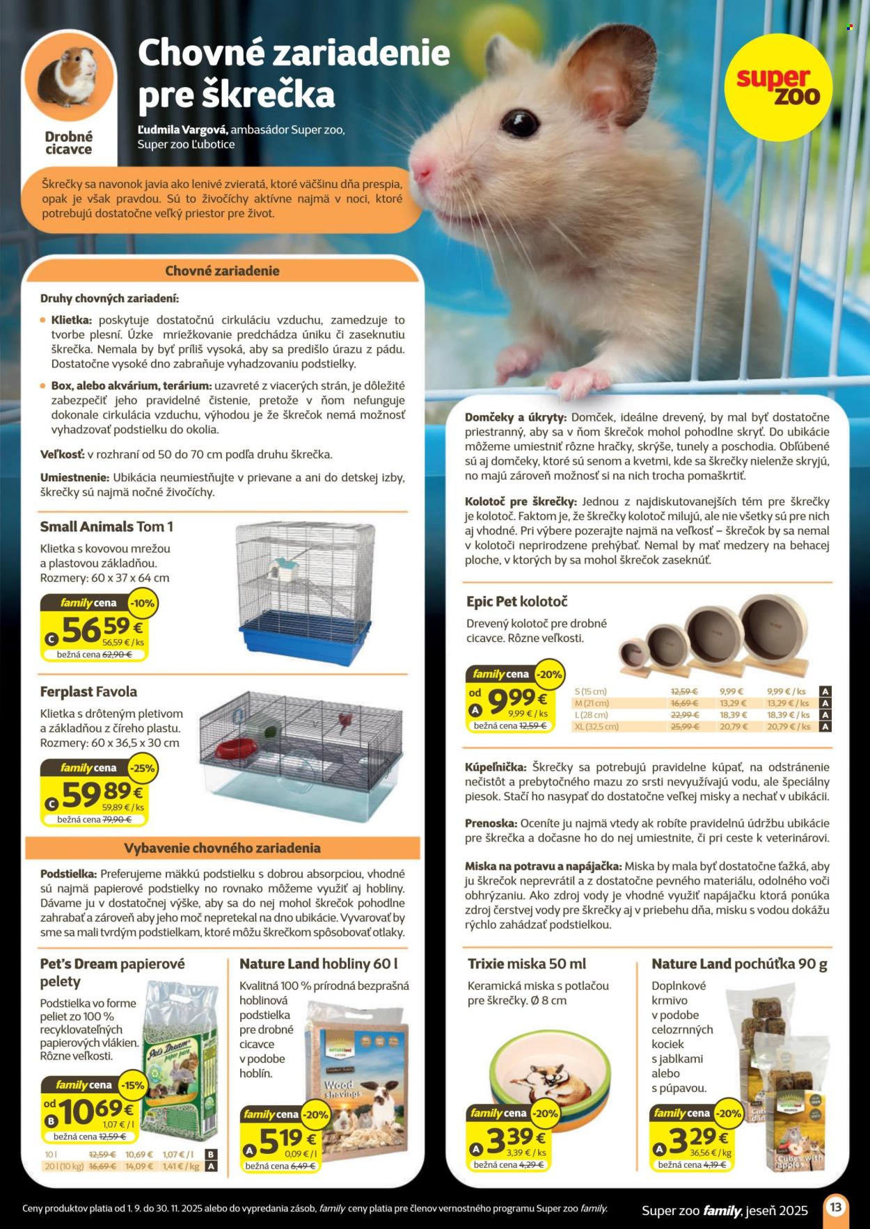 Leták SUPER ZOO. Strana 13