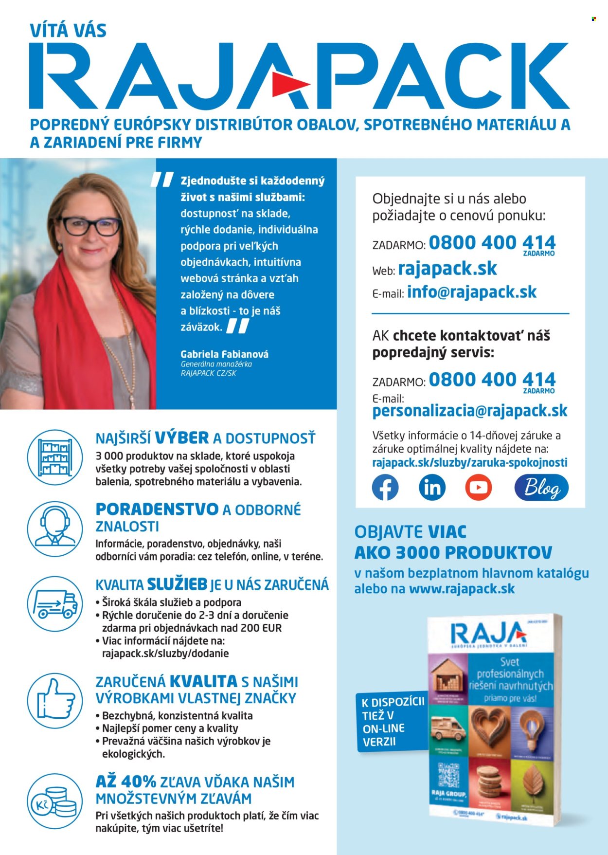 Leták RAJA - 1.9.2025 - 30.9.2025. Strana 3