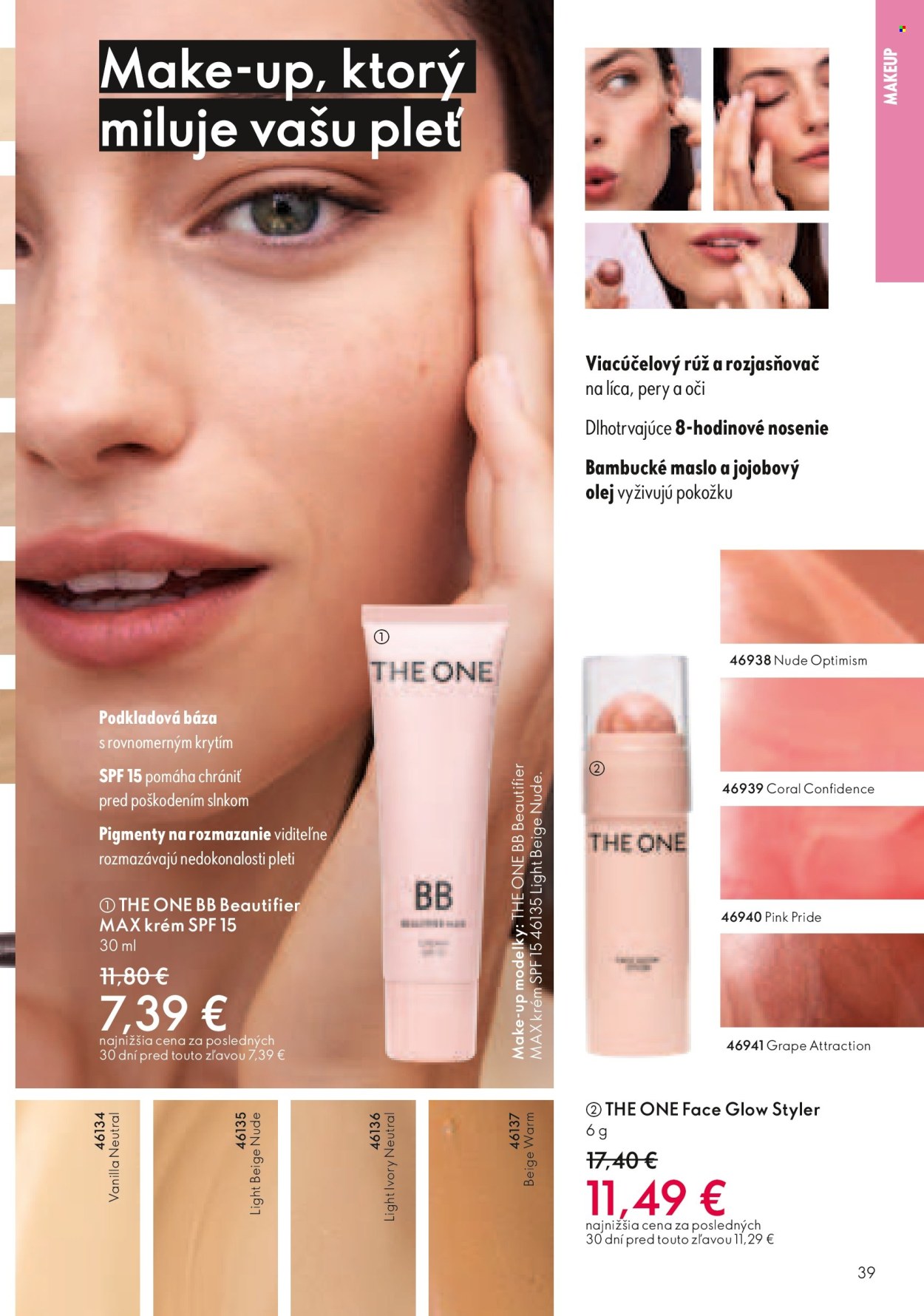 Leták Oriflame - 8.10.2025 - 28.10.2025. Strana 39