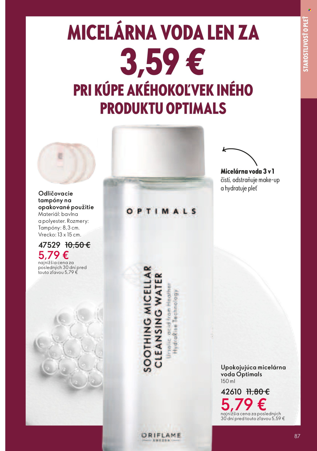 Leták Oriflame - 8.10.2025 - 28.10.2025. Strana 87