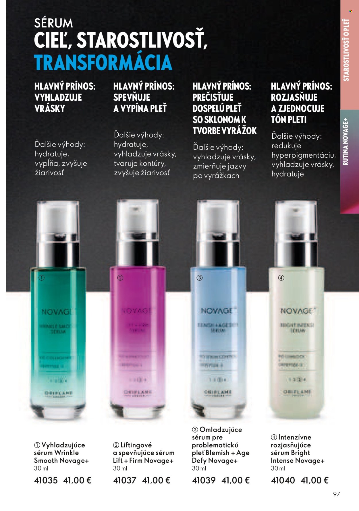 Leták Oriflame - 8.10.2025 - 28.10.2025. Strana 97