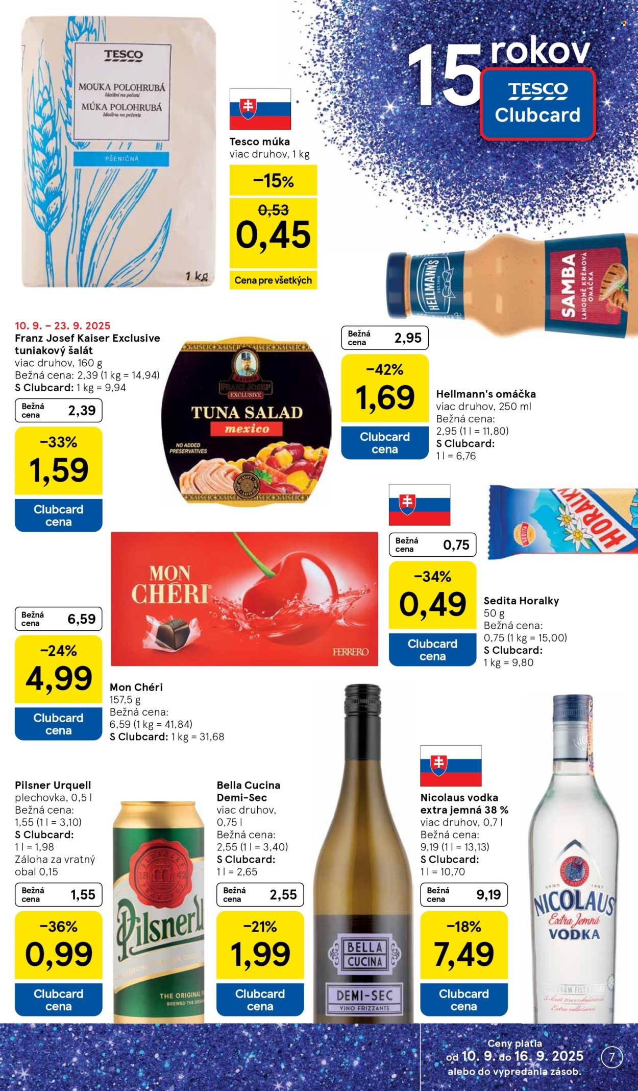 Leták TESCO - 10.9.2025 - 16.9.2025. Strana 7