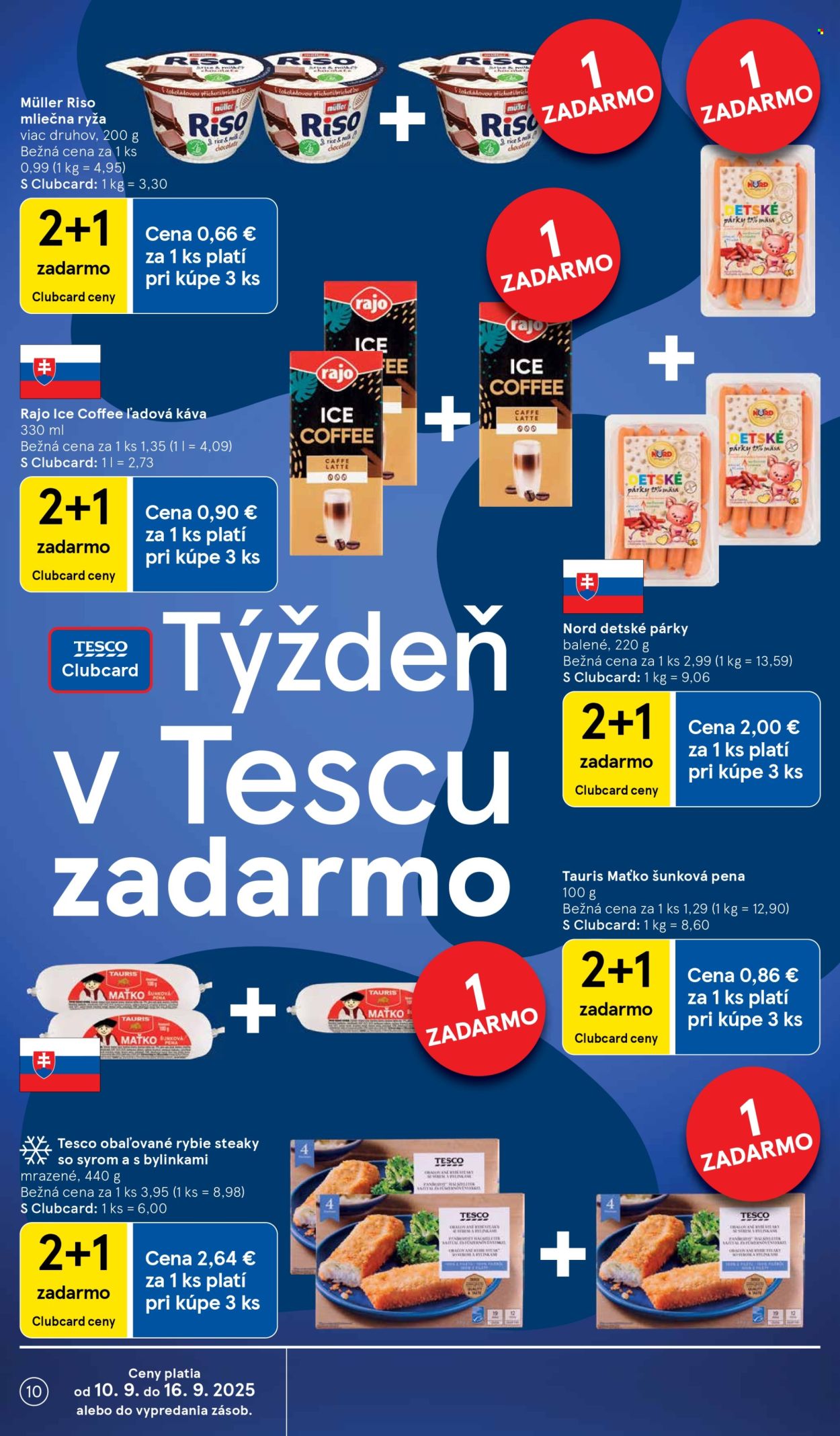 Leták TESCO - 10.9.2025 - 16.9.2025. Strana 10