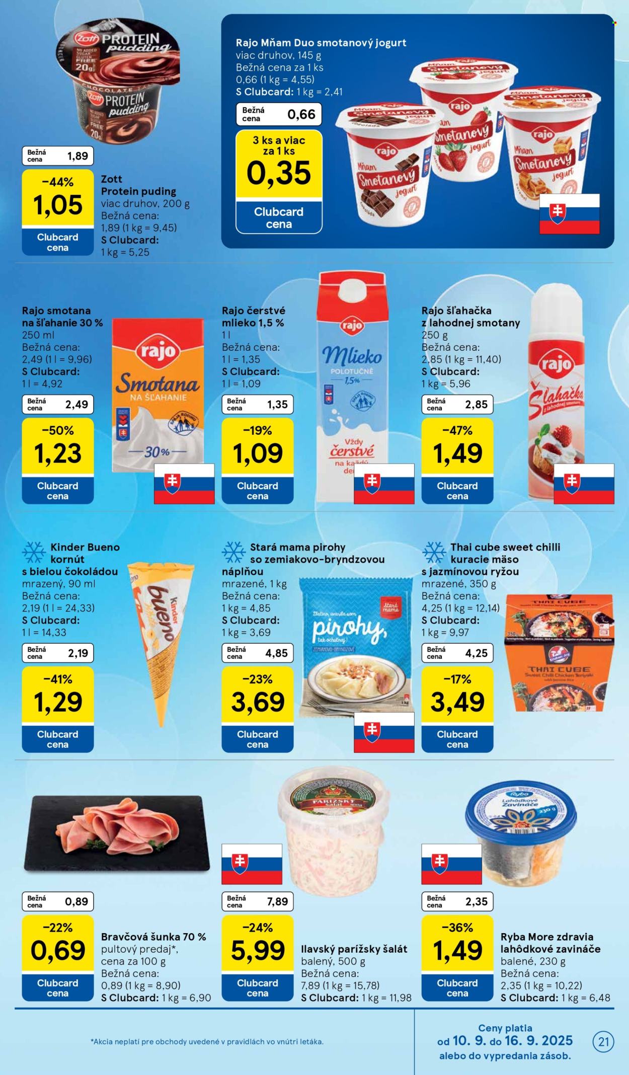 Leták TESCO - 10.9.2025 - 16.9.2025. Strana 21