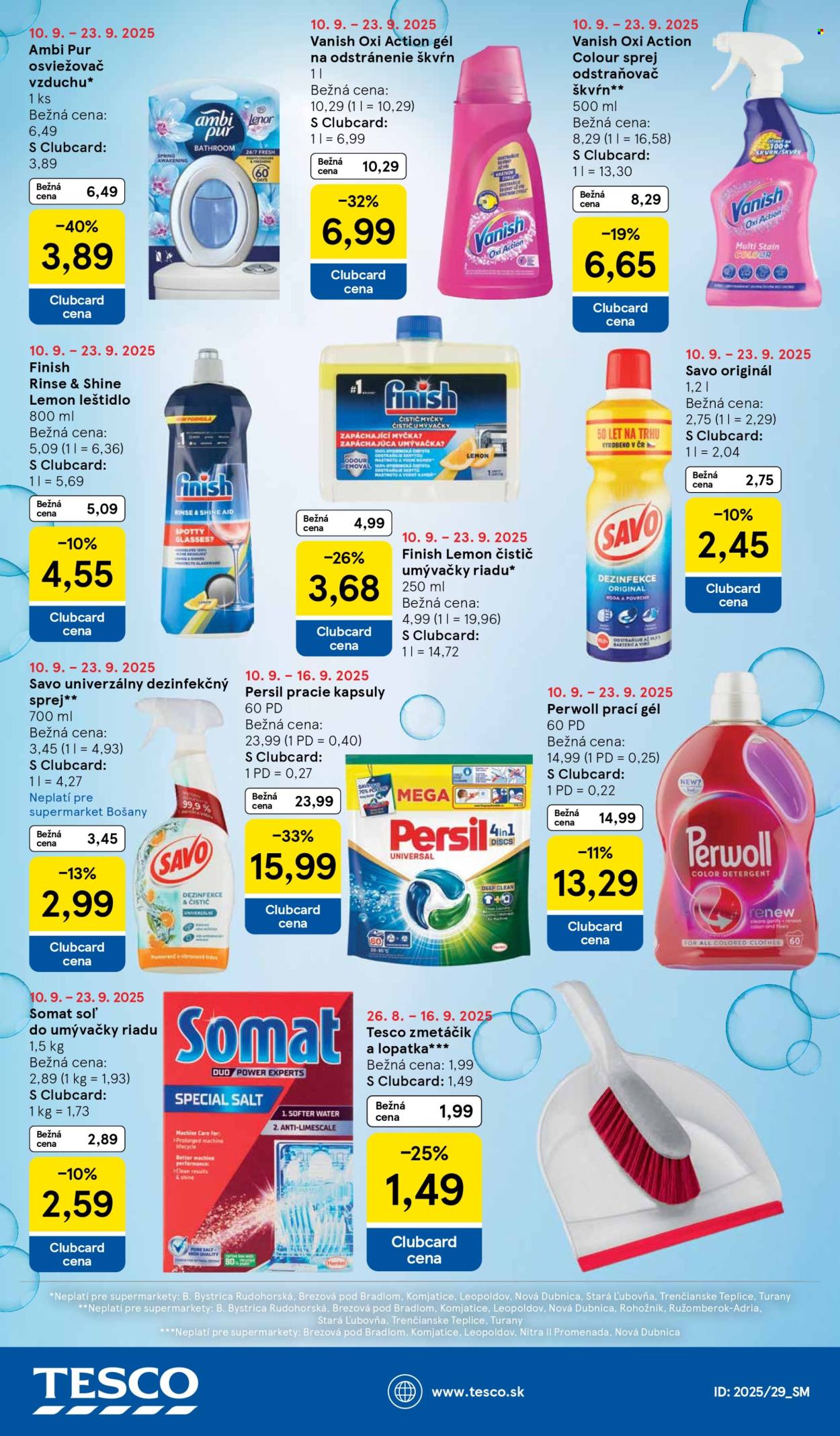 Leták TESCO supermarket - 10.9.2025 - 16.9.2025. Strana 21