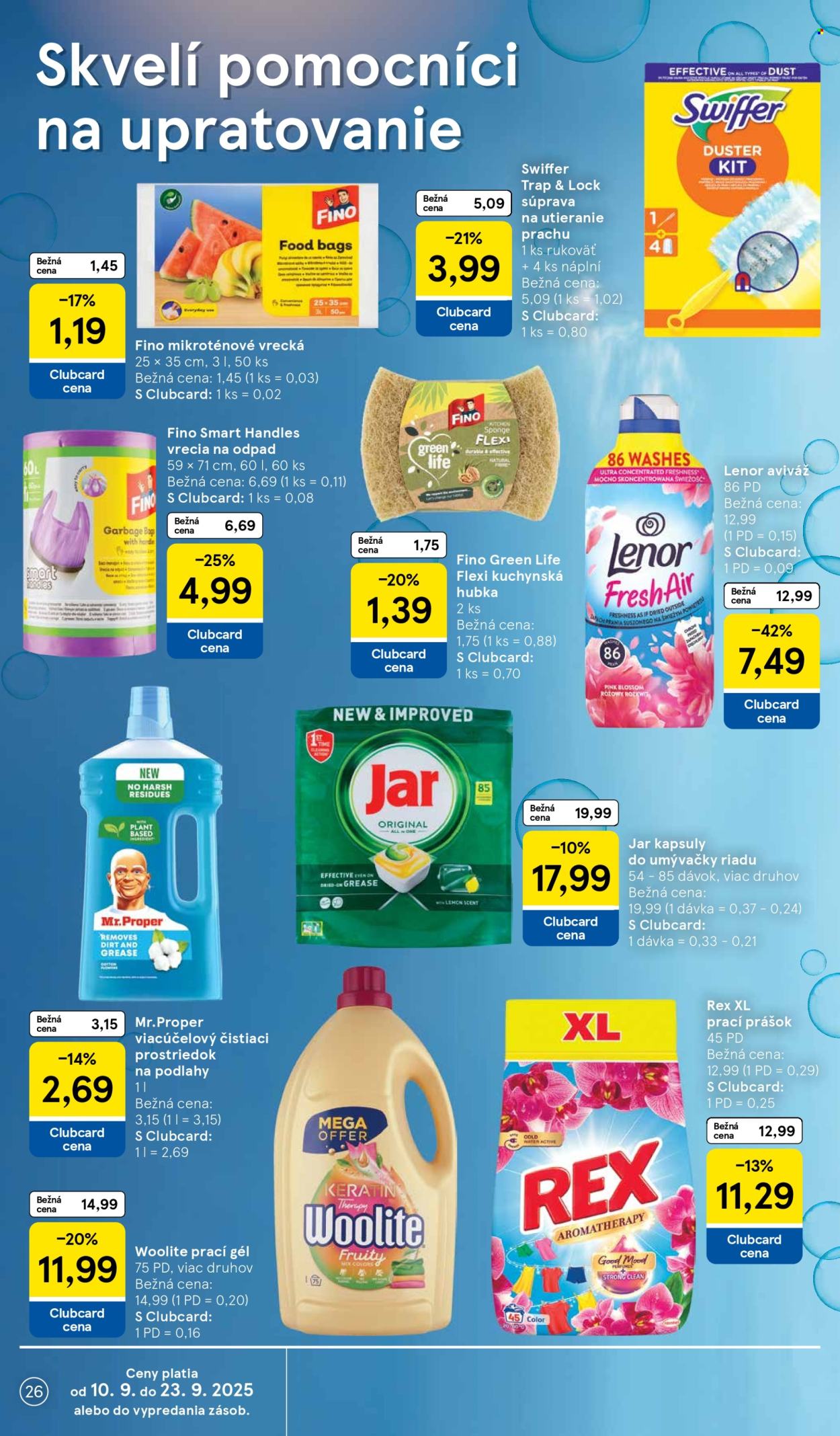 Leták TESCO - 10.9.2025 - 16.9.2025. Strana 26