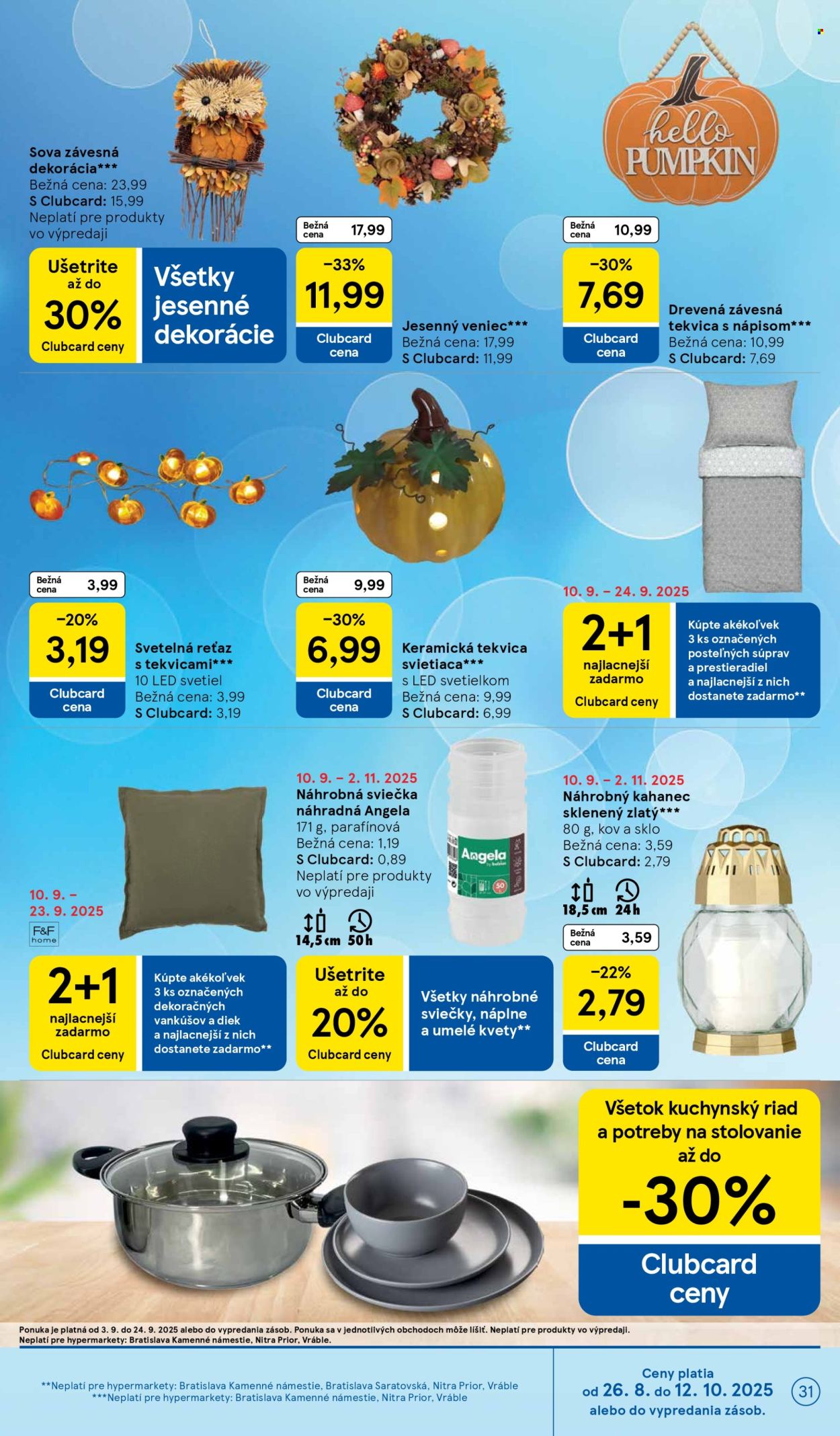 Leták TESCO - 10.9.2025 - 16.9.2025. Strana 31