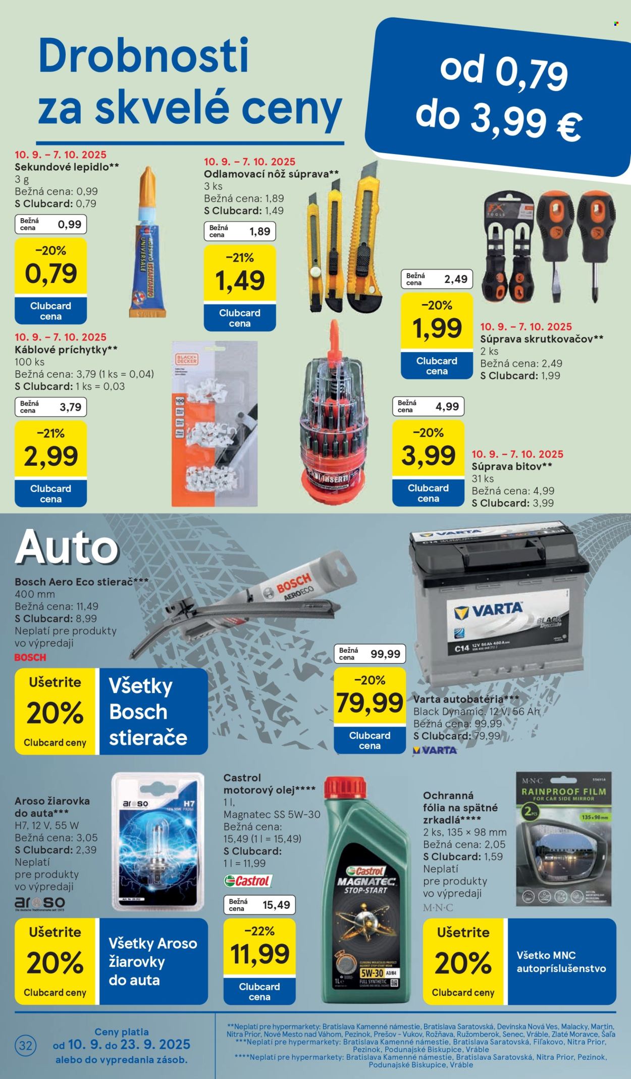 Leták TESCO - 10.9.2025 - 16.9.2025. Strana 32