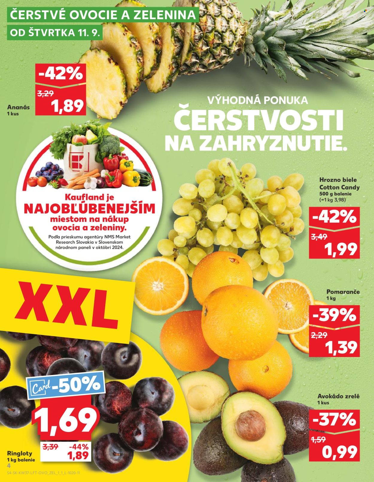 Leták Kaufland - 11.9.2025 - 17.9.2025. Strana 4