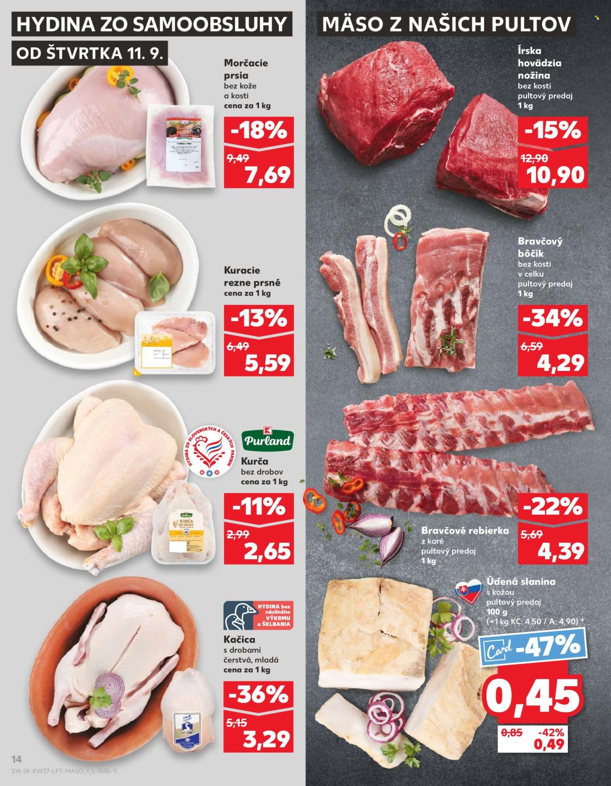 Leták Kaufland - 11.9.2025 - 17.9.2025. Strana 14