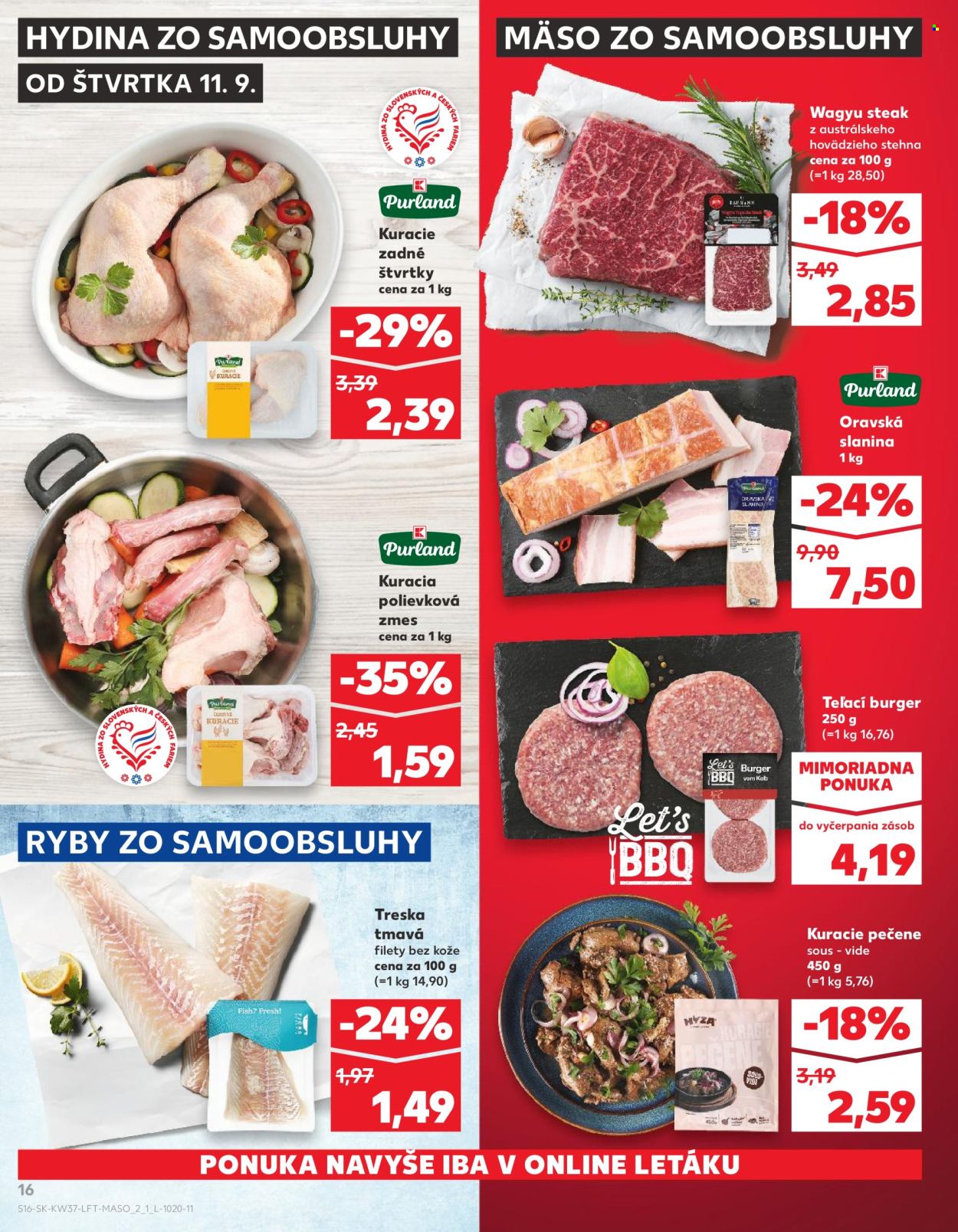 Leták Kaufland - 11.9.2025 - 17.9.2025. Strana 16