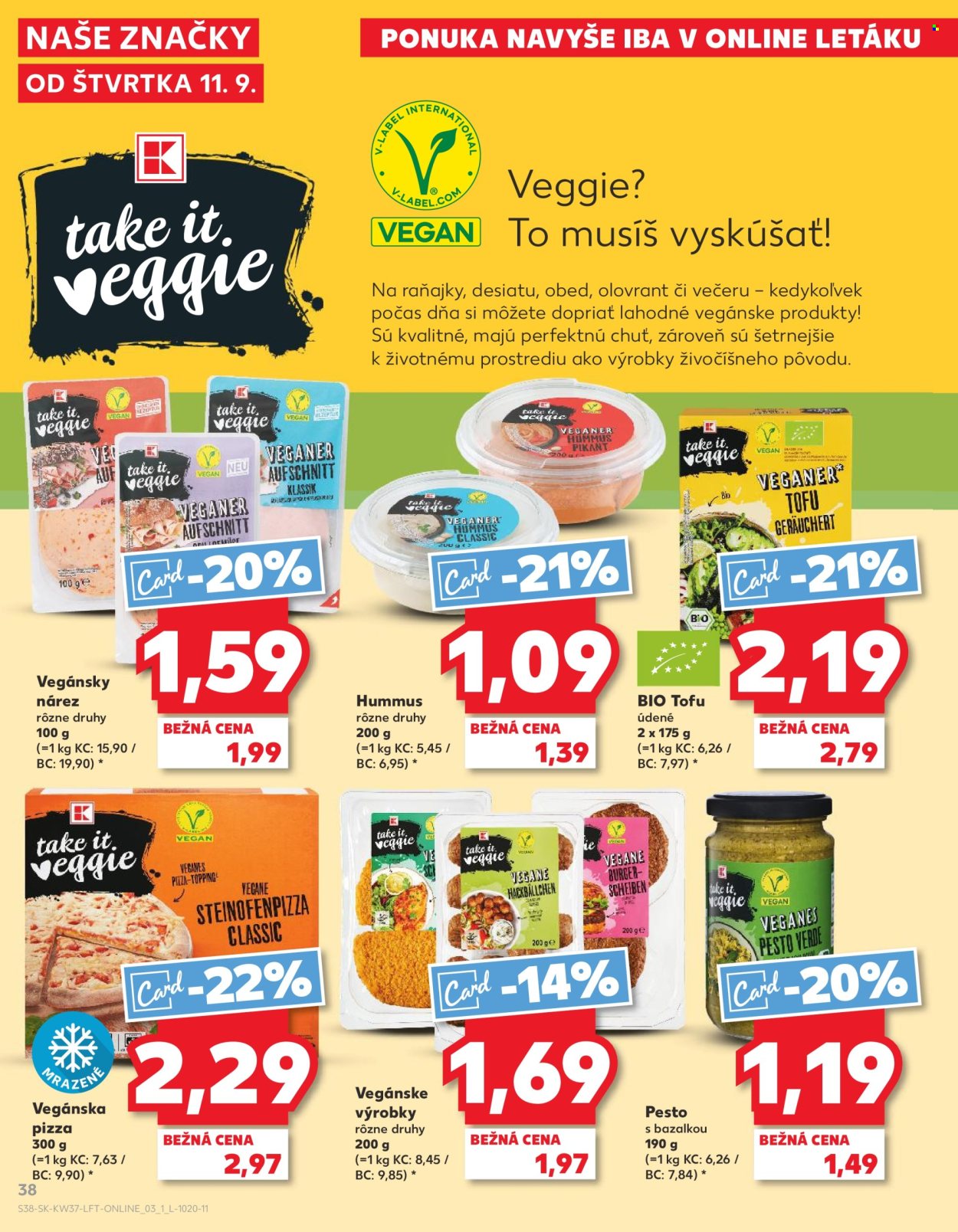 Leták Kaufland - 11.9.2025 - 17.9.2025. Strana 38