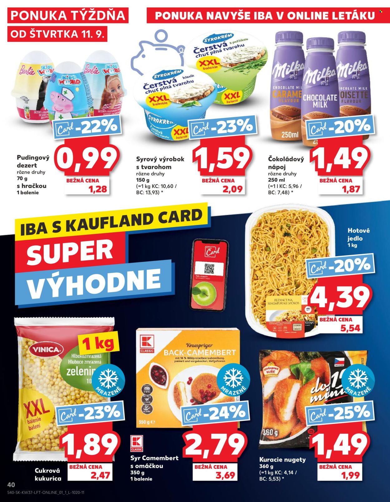 Leták Kaufland - 11.9.2025 - 17.9.2025. Strana 40