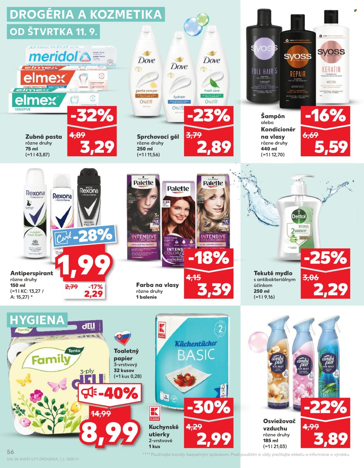 Leták Kaufland - 11.9.2025 - 17.9.2025. Strana 56