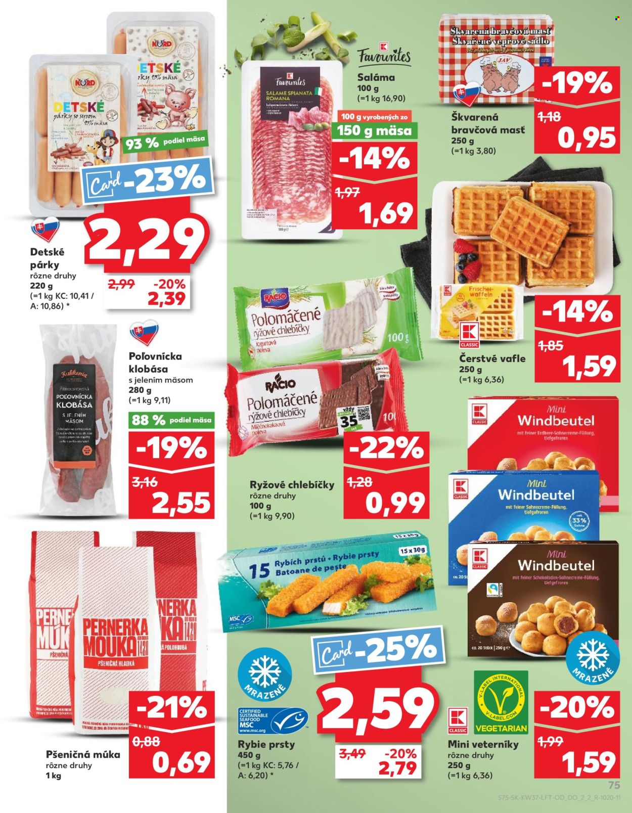 Leták Kaufland - 11.9.2025 - 17.9.2025. Strana 75