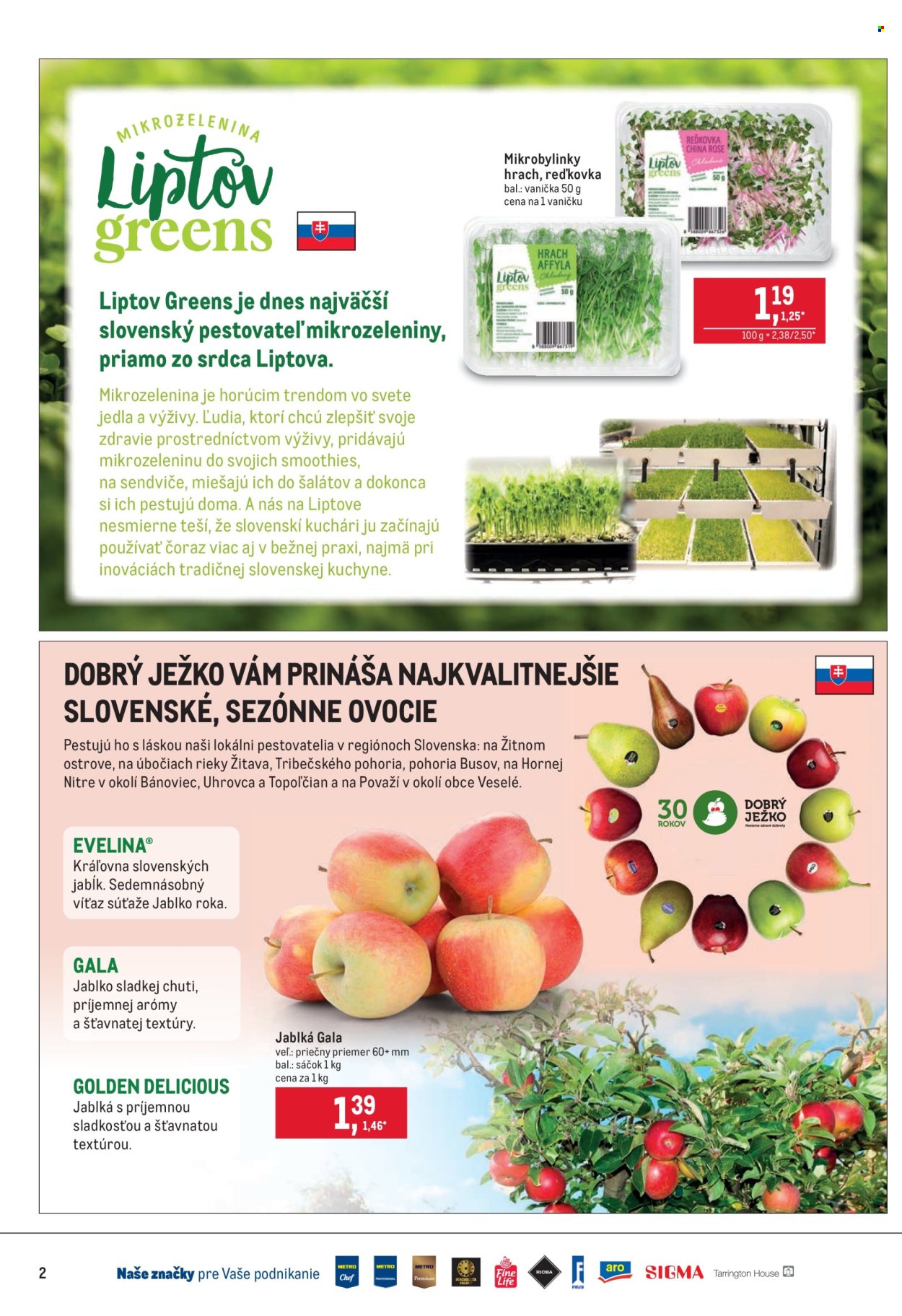 Leták Metro - 10.9.2025 - 23.9.2025. Strana 2