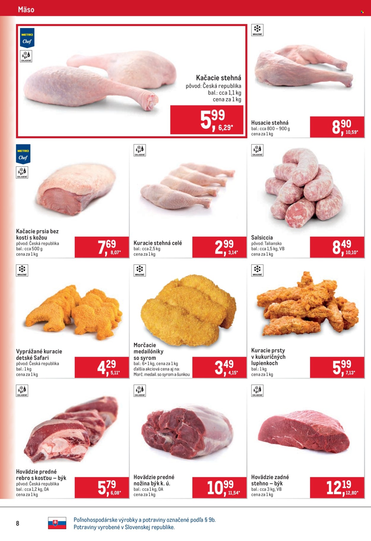 Leták Metro - 10.9.2025 - 23.9.2025. Strana 8