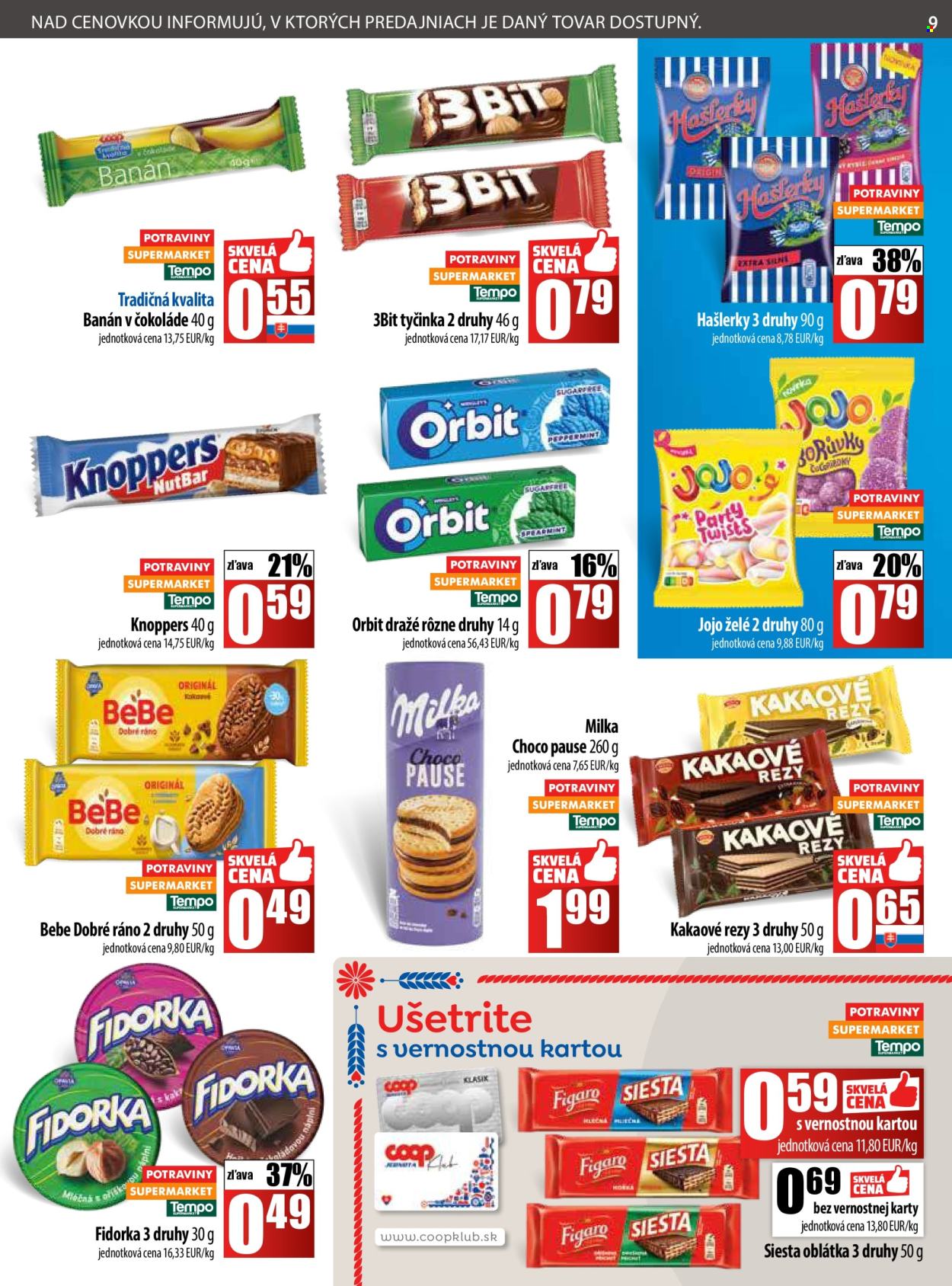 Leták COOP Jednota - 11.9.2025 - 17.9.2025. Strana 9