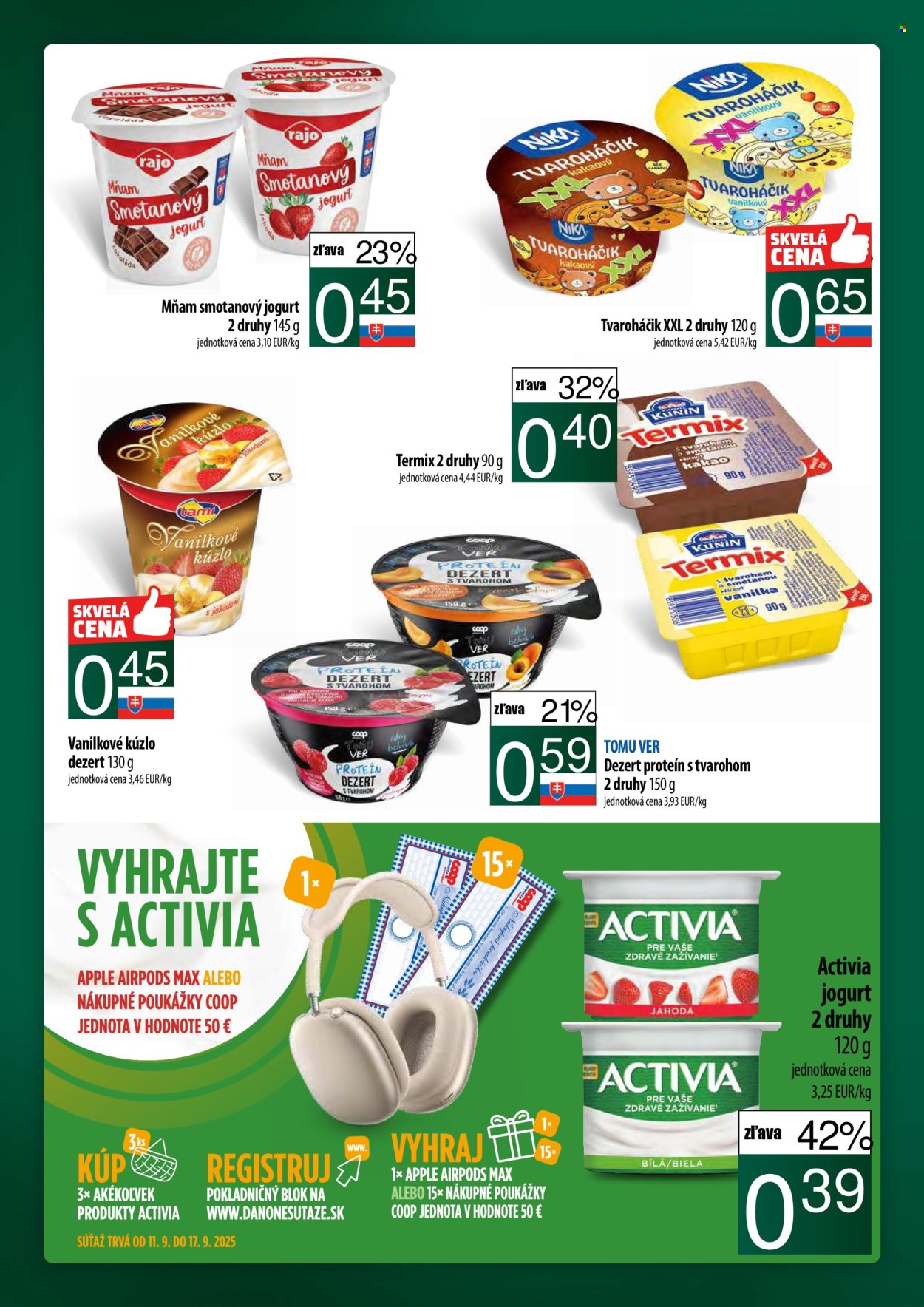 Leták COOP Jednota - 11.9.2025 - 17.9.2025. Strana 20