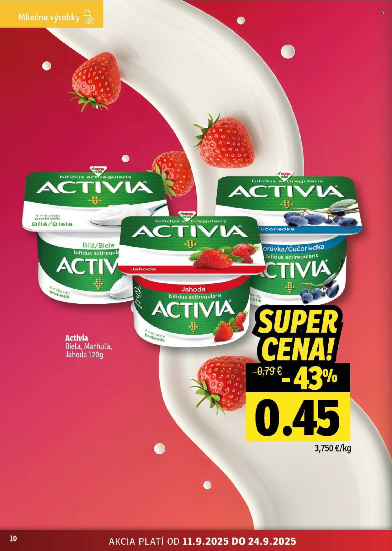 Leták FRESH - 11.9.2025 - 24.9.2025. Strana 10