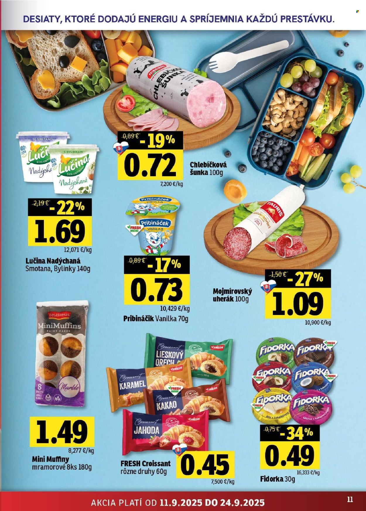 Leták FRESH - 11.9.2025 - 24.9.2025. Strana 11