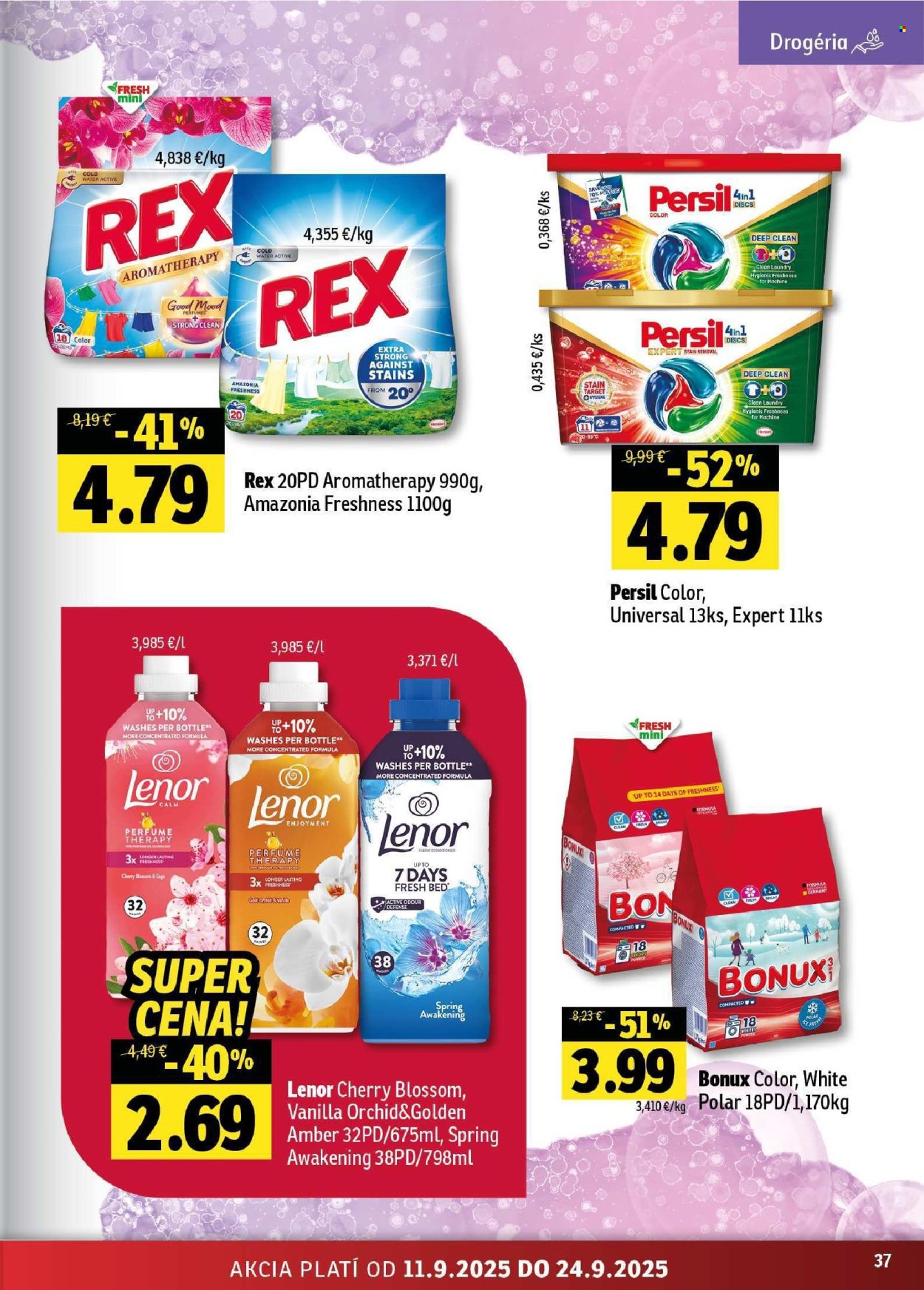 Leták FRESH - 11.9.2025 - 24.9.2025. Strana 37