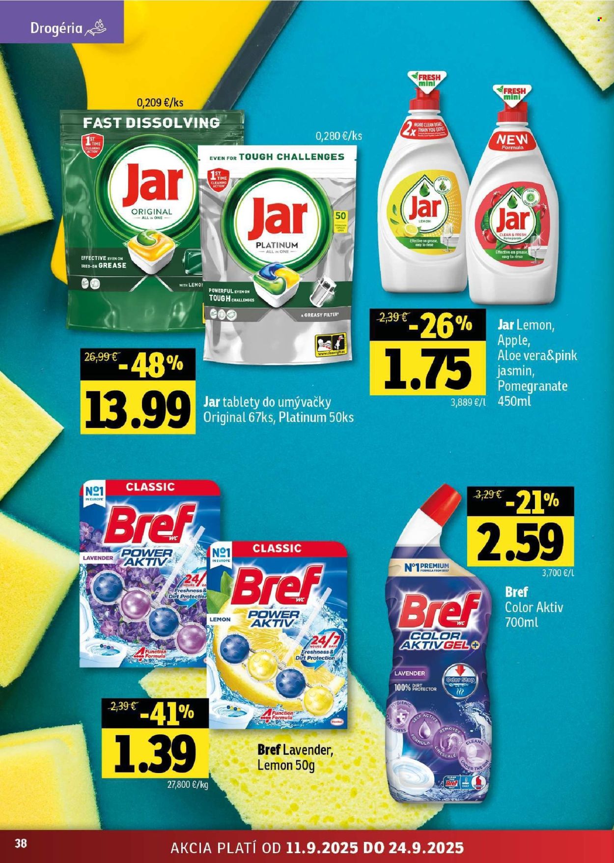 Leták FRESH - 11.9.2025 - 24.9.2025. Strana 38