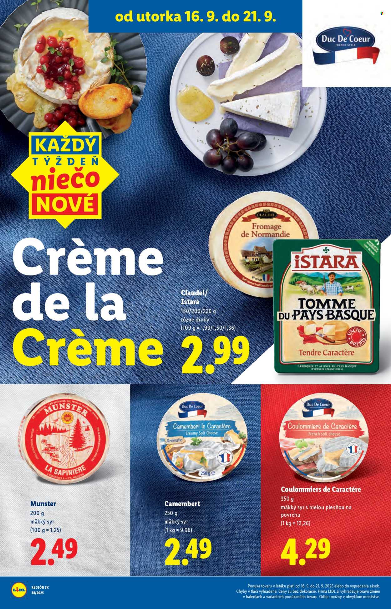 Leták Lidl - 16.9.2025 - 21.9.2025. Strana 30