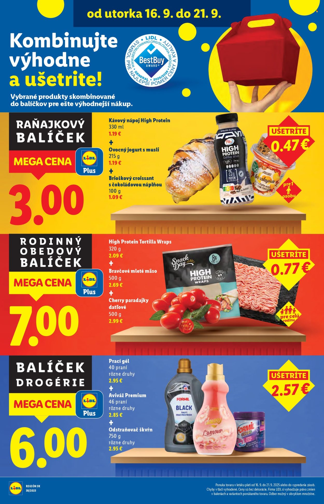 Leták Lidl - 16.9.2025 - 21.9.2025. Strana 40