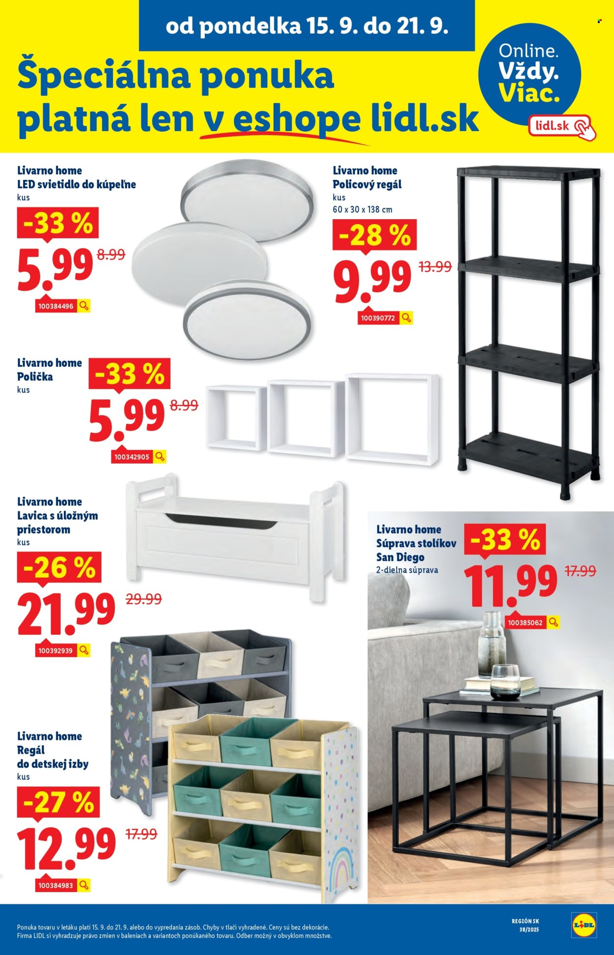 Leták Lidl - 16.9.2025 - 21.9.2025. Strana 69