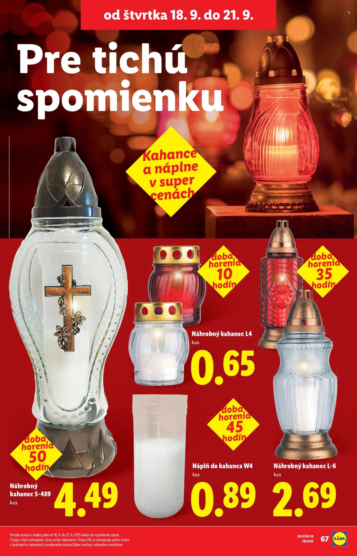 Leták Lidl - 16.9.2025 - 21.9.2025. Strana 90