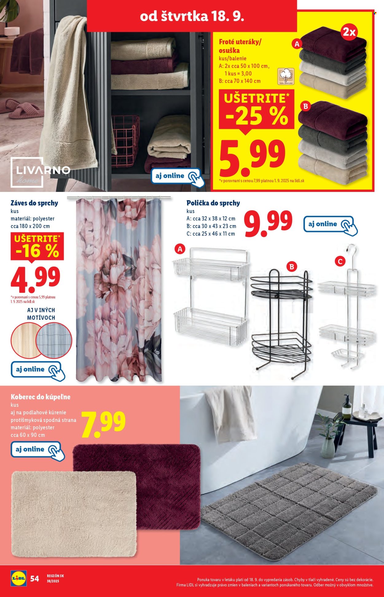 Leták Lidl - 16.9.2025 - 21.9.2025. Strana 102