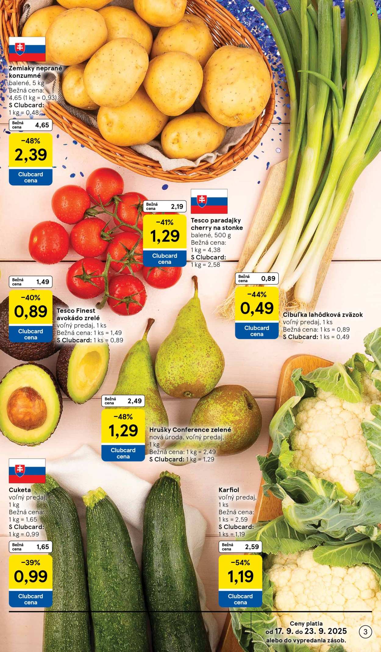 Leták TESCO - 17.9.2025 - 23.9.2025. Strana 3