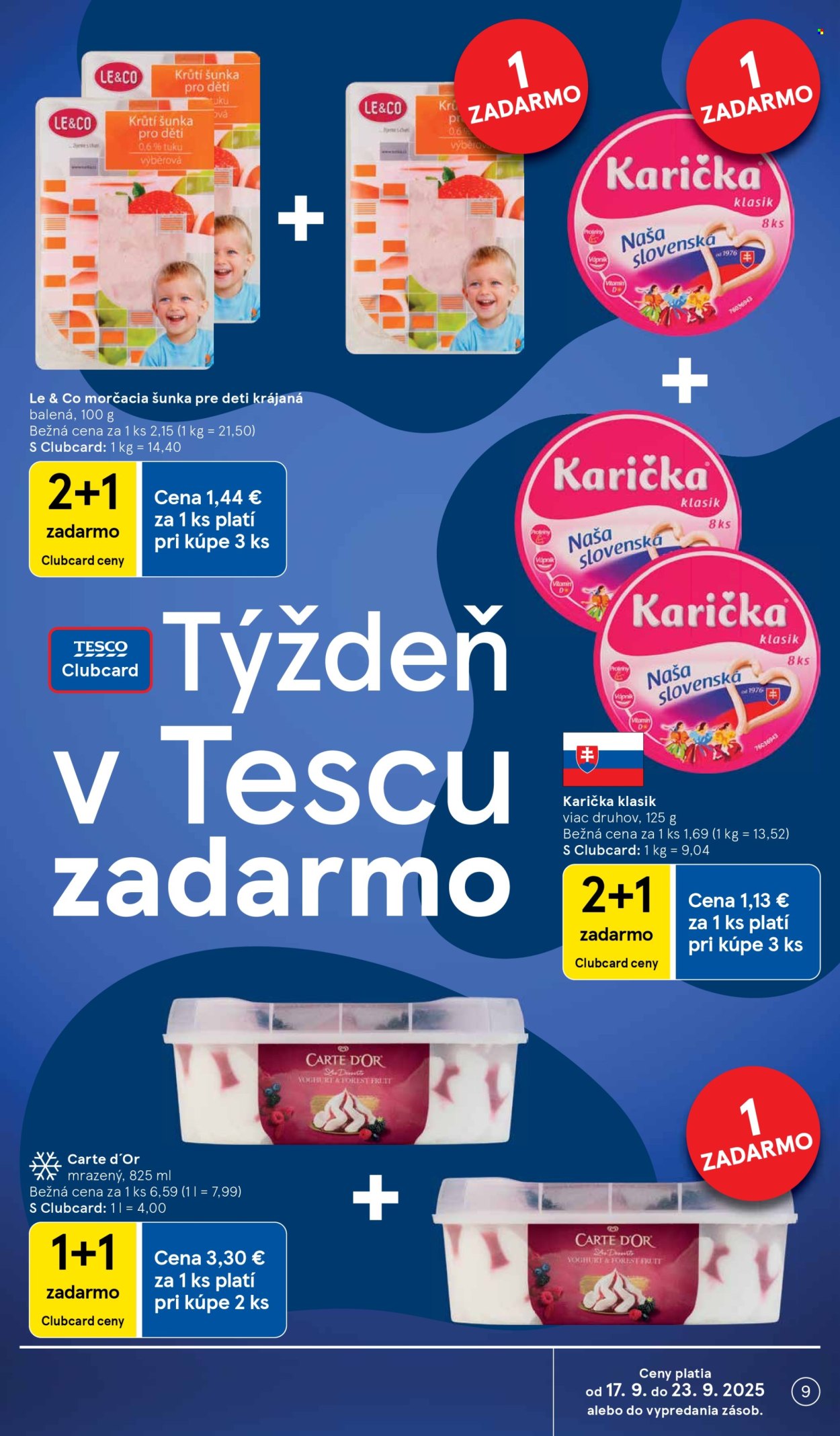 Leták TESCO - 17.9.2025 - 23.9.2025. Strana 9