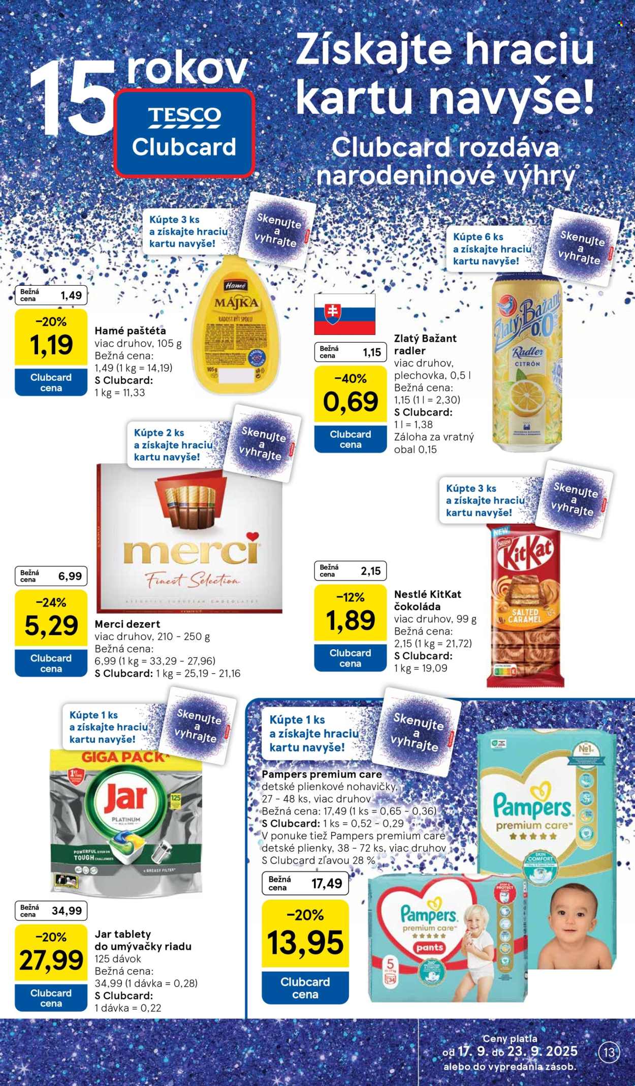 Leták TESCO - 17.9.2025 - 23.9.2025. Strana 13