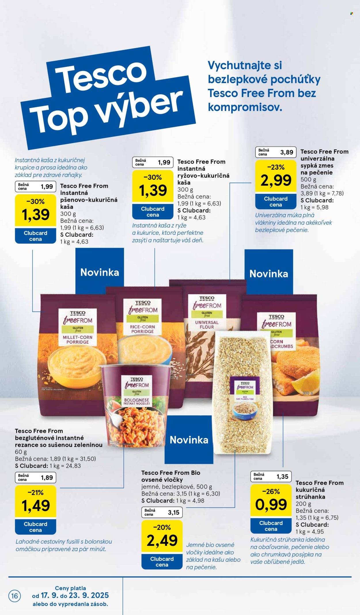 Leták TESCO - 17.9.2025 - 23.9.2025. Strana 16