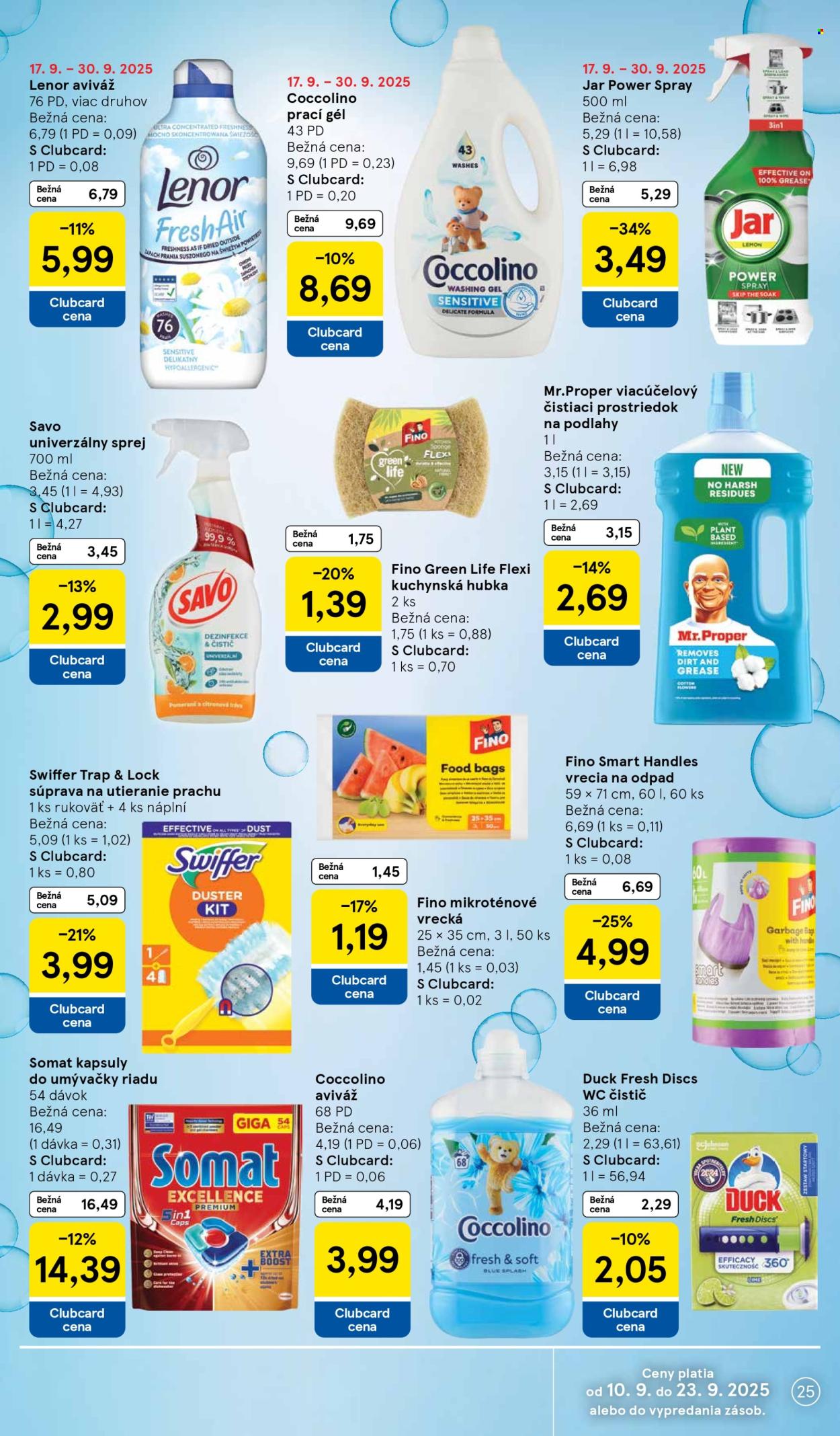 Leták TESCO - 17.9.2025 - 23.9.2025. Strana 25
