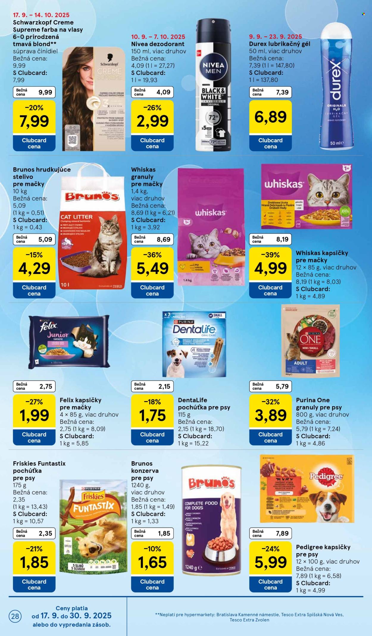 Leták TESCO - 17.9.2025 - 23.9.2025. Strana 28