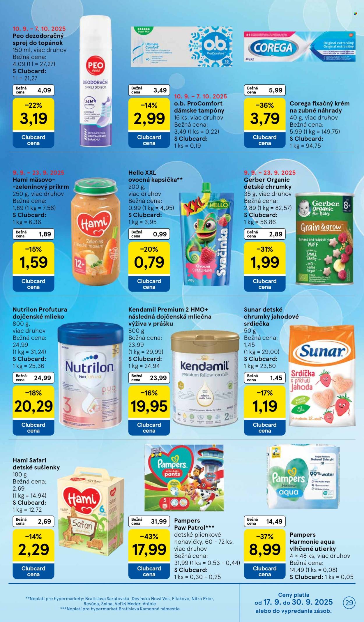 Leták TESCO - 17.9.2025 - 23.9.2025. Strana 29